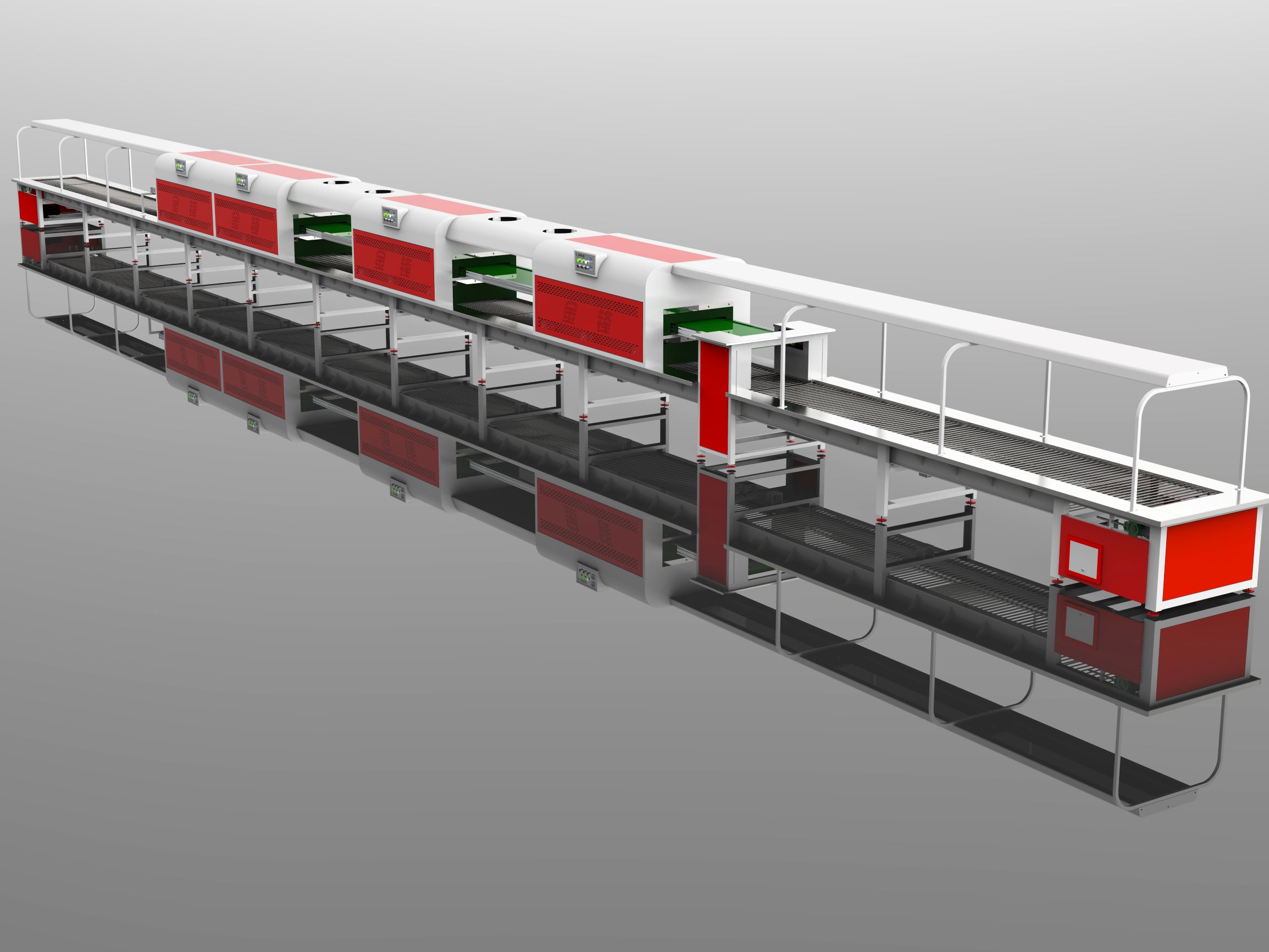 JF-9618 Double-Layer Production Line